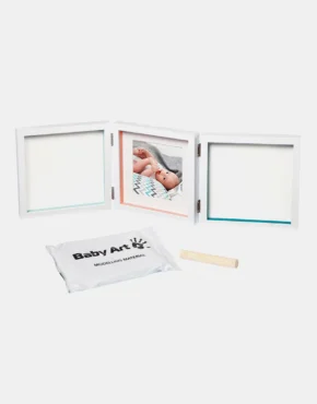 Baby Art My Baby Style Double Print – Rahmen für Foto und 2 Abdrücke – Essentials