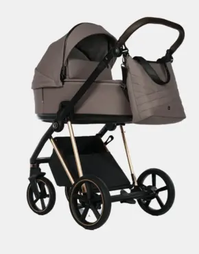 Roan IVI 2.0 – Kombi-Kinderwagen – Set 2in1 – Cocoa / Rose Gold