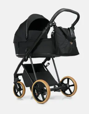 Roan IVI 2.0 Vintage Collection – Kombi-Kinderwagen – Set 2in1 – Caviar